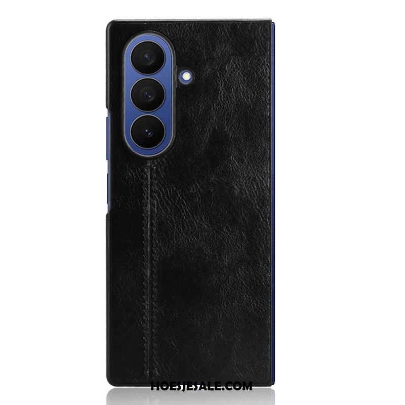 Hoesje Samsung Galaxy Z Fold 7 Lederlook Couture