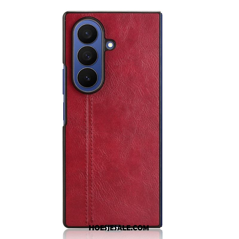 Hoesje Samsung Galaxy Z Fold 7 Lederlook Couture