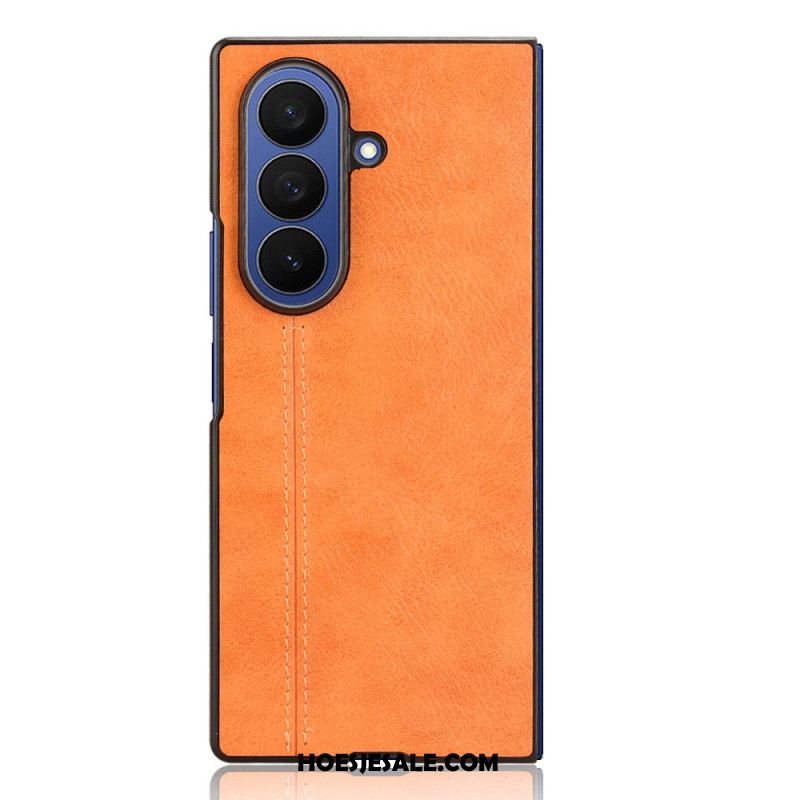 Hoesje Samsung Galaxy Z Fold 7 Lederlook Couture
