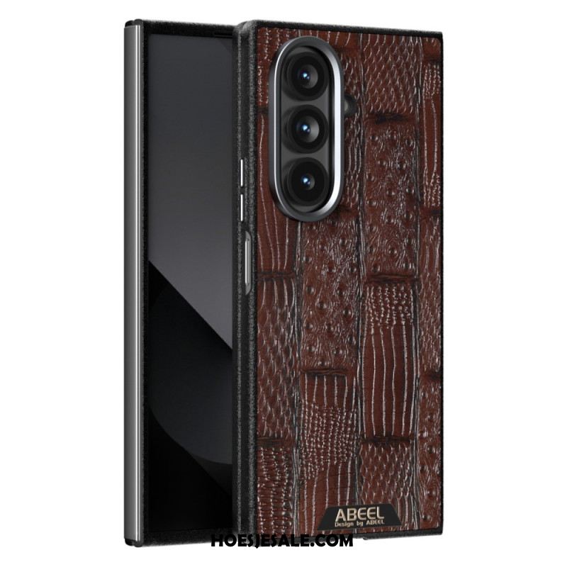 Hoesje Samsung Galaxy Z Fold 7 Magsafe-compatibel Abeel Met Reliëf Bescherming Hoesje