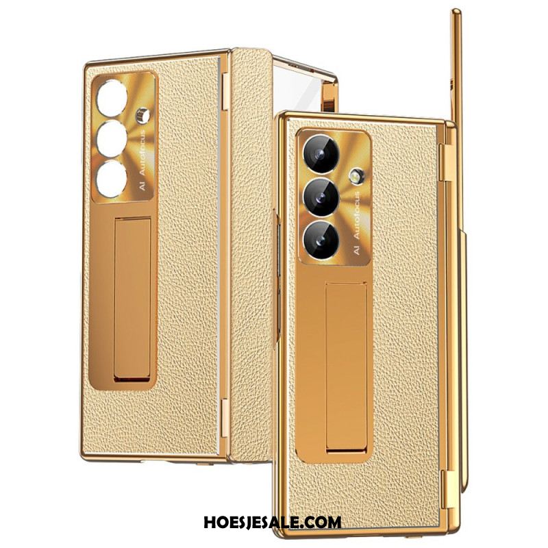 Hoesje Samsung Galaxy Z Fold 7 Premium Ontwerp Met Scharnierbeschermer