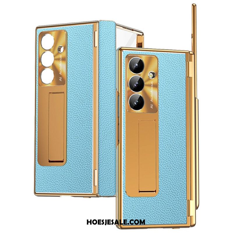 Hoesje Samsung Galaxy Z Fold 7 Premium Ontwerp Met Scharnierbeschermer