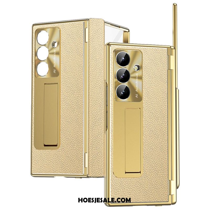 Hoesje Samsung Galaxy Z Fold 7 Premium Ontwerp Met Scharnierbeschermer