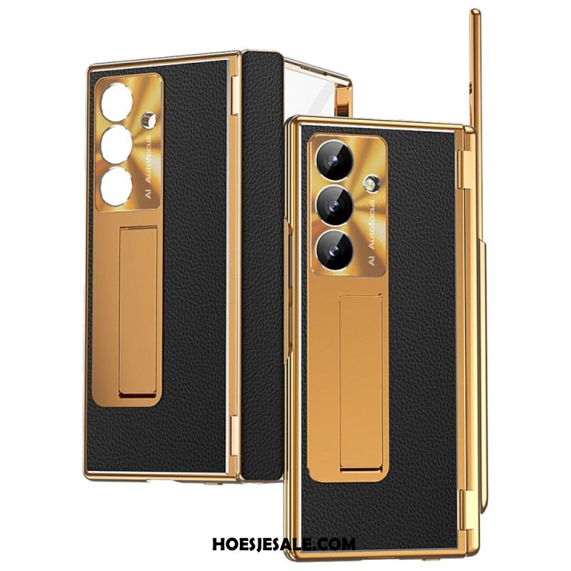 Hoesje Samsung Galaxy Z Fold 7 Premium Ontwerp Met Scharnierbeschermer