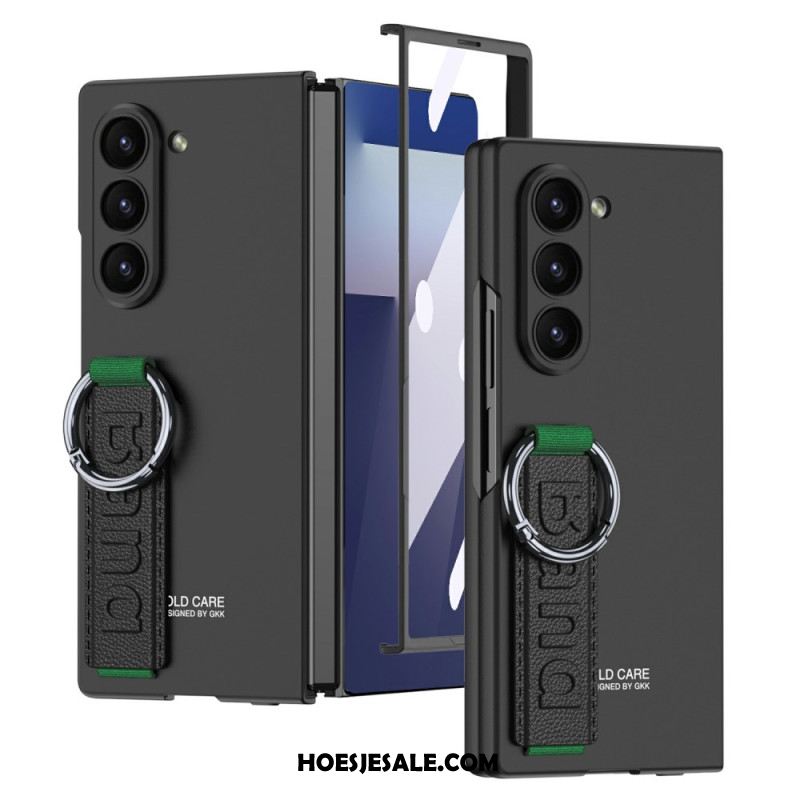 Hoesje Samsung Galaxy Z Fold 7 Ring En Riempje Bescherming Hoesje