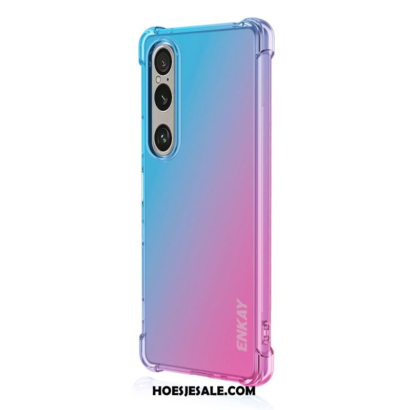 Hoesje Sony Xperia 1 Vii Gradient Enkay Bescherming Hoesje