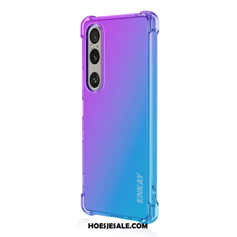 Hoesje Sony Xperia 1 Vii Gradient Enkay Bescherming Hoesje