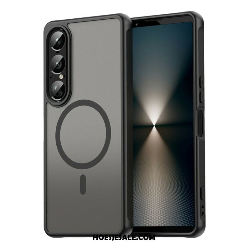 Hoesje Sony Xperia 1 Vii Magsafe-compatibel Mat Bescherming Hoesje