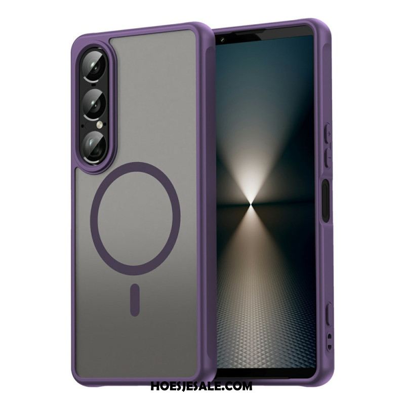 Hoesje Sony Xperia 1 Vii Magsafe-compatibel Mat Bescherming Hoesje