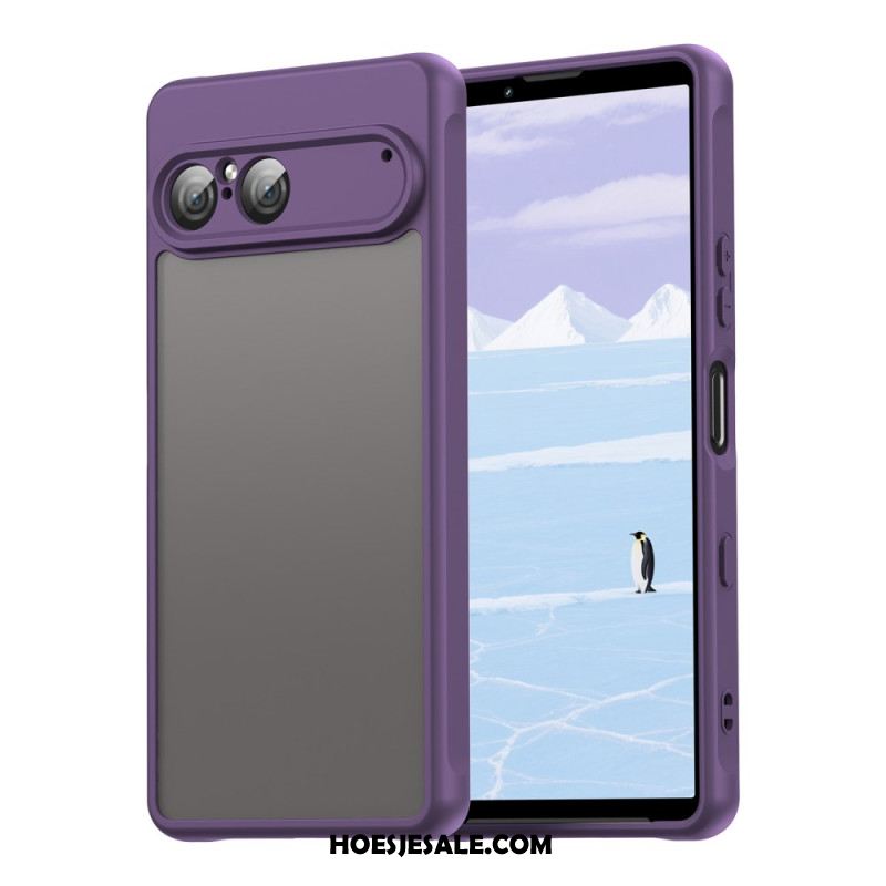 Hoesje Sony Xperia 10 Vii Getint Hybride