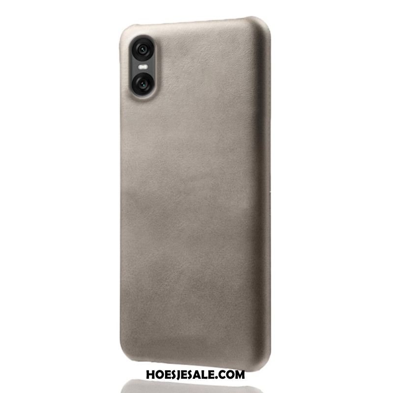 Hoesje Sony Xperia 10 Vii Lederlook