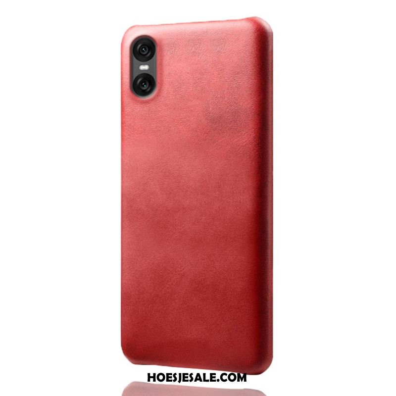 Hoesje Sony Xperia 10 Vii Lederlook