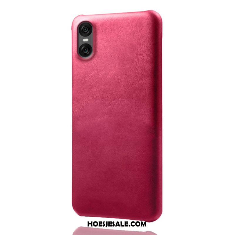 Hoesje Sony Xperia 10 Vii Lederlook