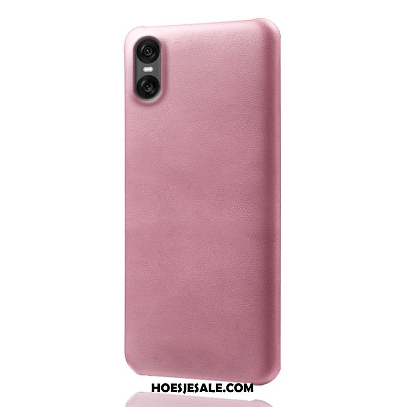 Hoesje Sony Xperia 10 Vii Lederlook