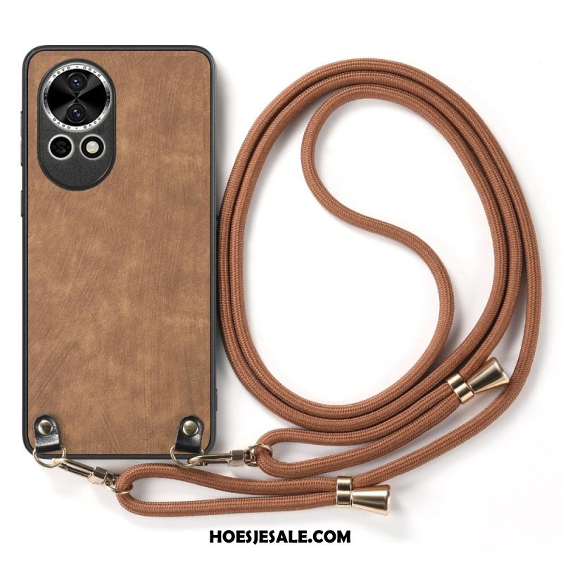 Hoesje Voor Huawei Nova 13 Retro Imitatieleer