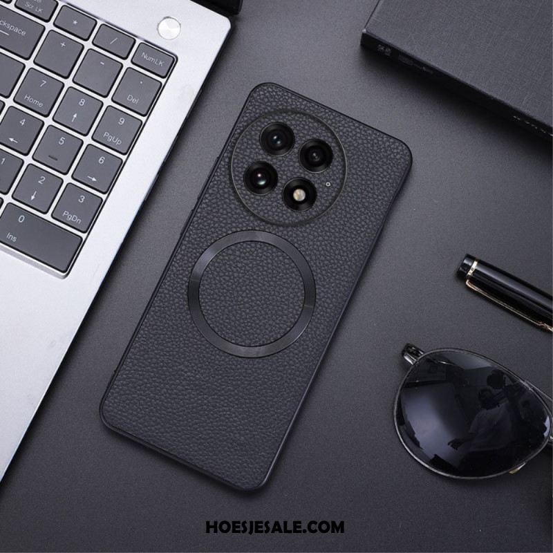 Hoesje Voor Oneplus 13 Gestructureerd Kunstleer Compatibel Met Magsafe