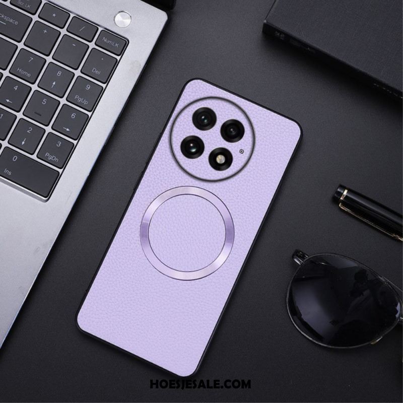 Hoesje Voor Oneplus 13 Gestructureerd Kunstleer Compatibel Met Magsafe