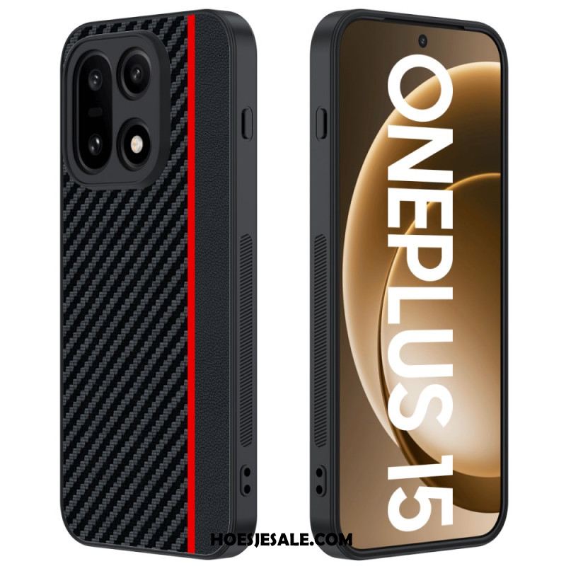 Hoesje Voor Oneplus 15 Koolstofvezeltextuur