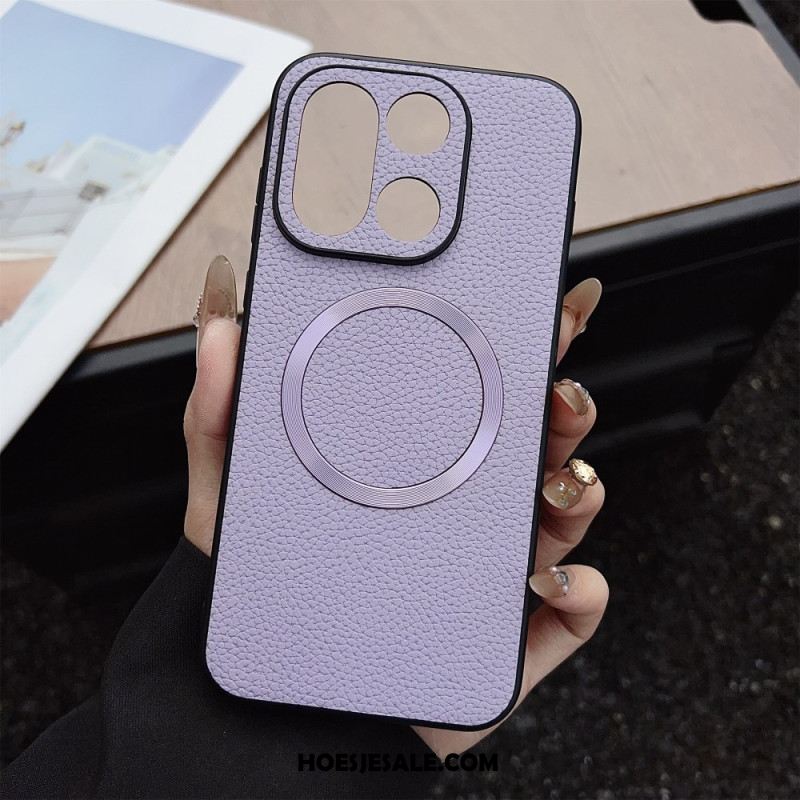 Hoesje Voor Oneplus 15 Magsafe Lychee Textuur