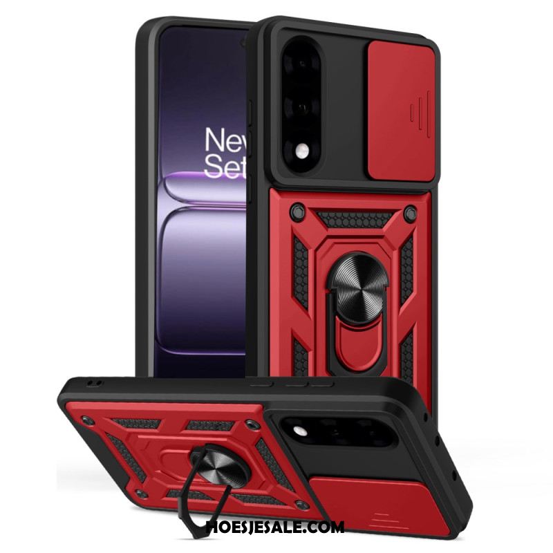 Hoesje Voor Oneplus Nord 5 Schuifbare Cameracover En Standaard