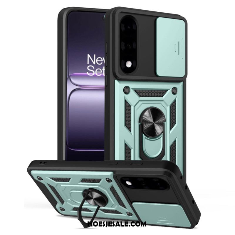 Hoesje Voor Oneplus Nord 5 Schuifbare Cameracover En Standaard