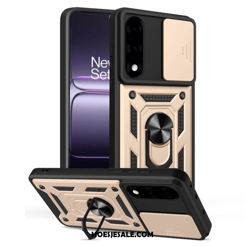 Hoesje Voor Oneplus Nord 5 Schuifbare Cameracover En Standaard