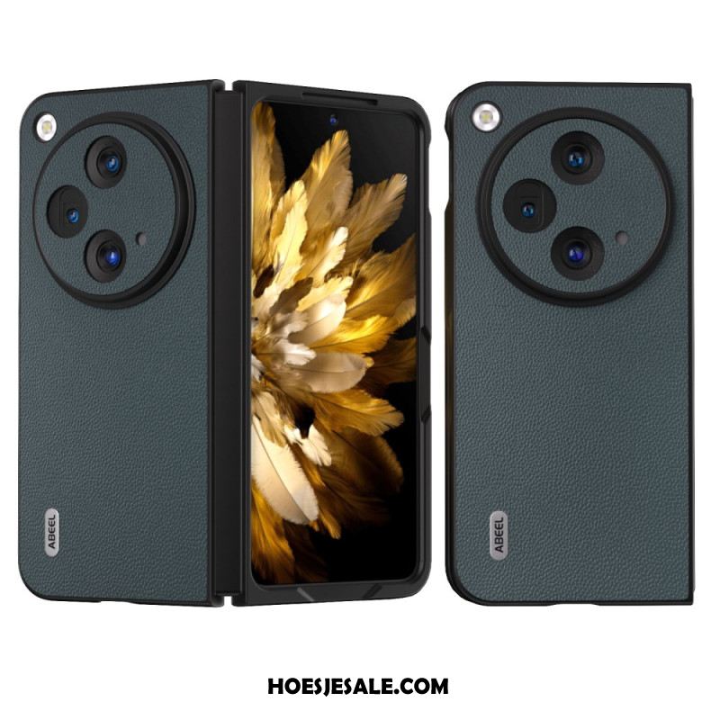 Hoesje Voor Oppo Find N3 Abeel-leer