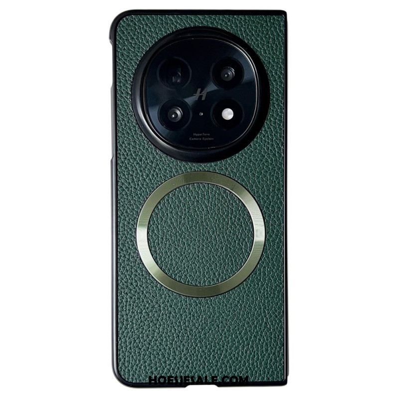 Hoesje Voor Oppo Find N5 Magsafe-compatibel Kunstleer