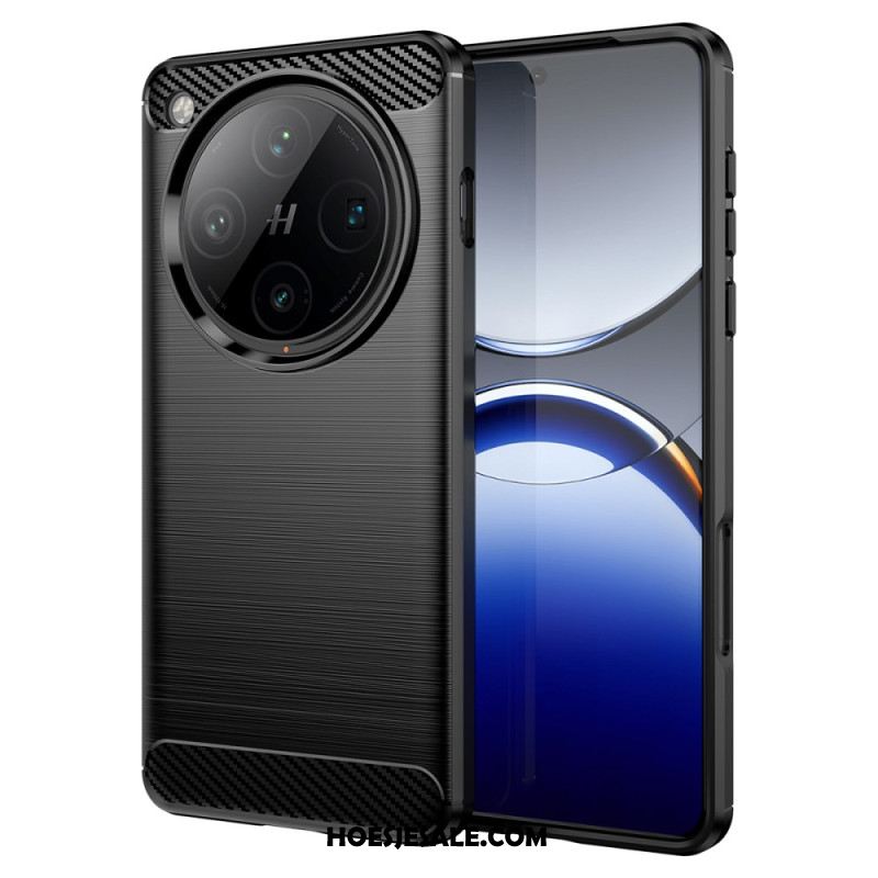 Hoesje Voor Oppo Find X8 Pro Geborsteld Koolstofvezel