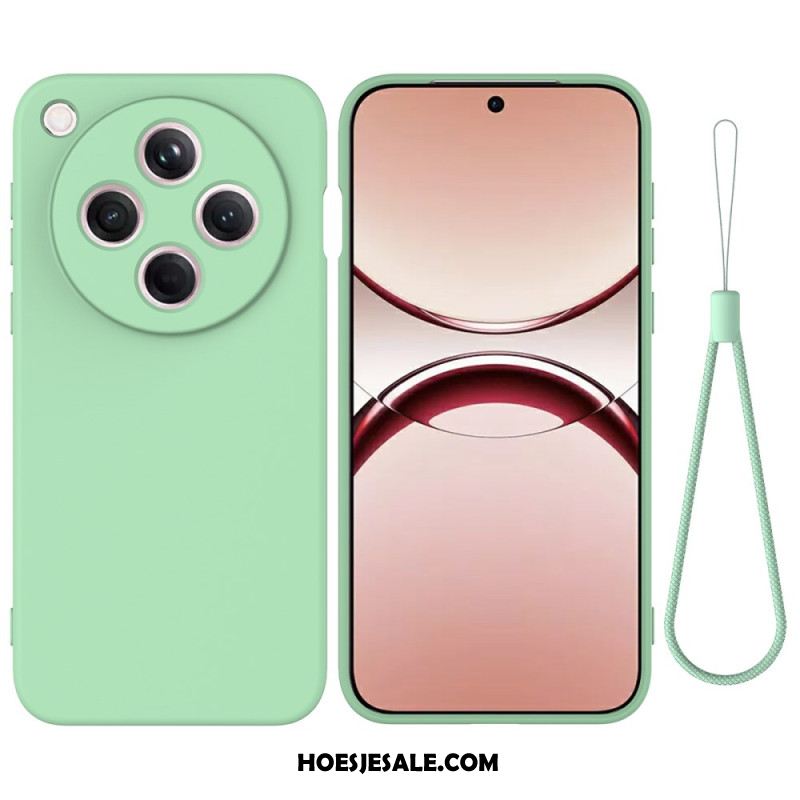 Hoesje Voor Oppo Find X8 Vloeibare Siliconen Band