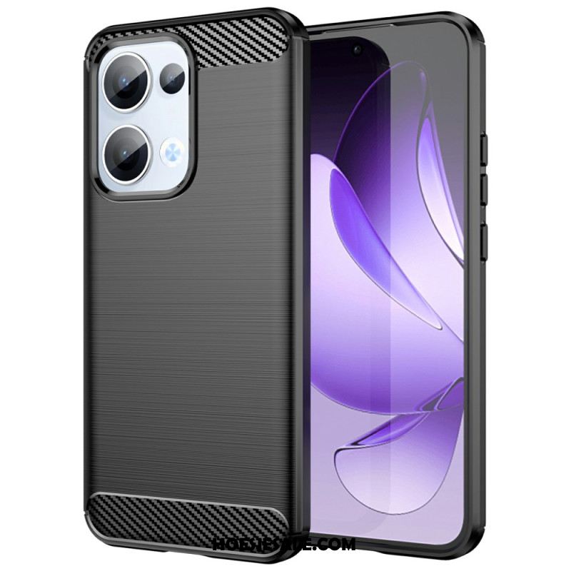 Hoesje Voor Oppo Reno 13 5g Geborsteld Koolstofvezel