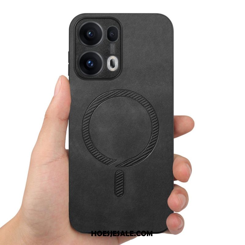 Hoesje Voor Oppo Reno 13 Pro 5g Magsafe-compatibel Suède-effect