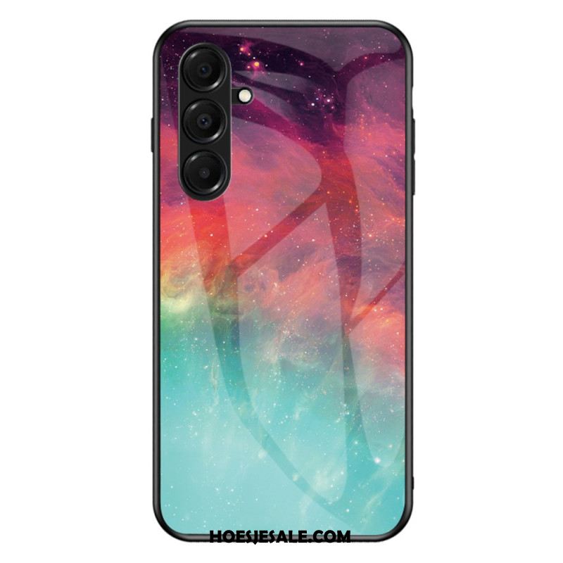 Hoesje Voor Samsung Galaxy A17 4g / 5g Hemelsblauw Gehard Glas