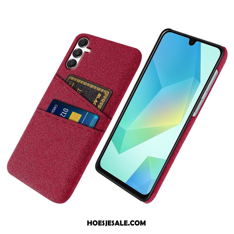Hoesje Voor Samsung Galaxy A17 4g / 5g Stoffen Kaarthouder