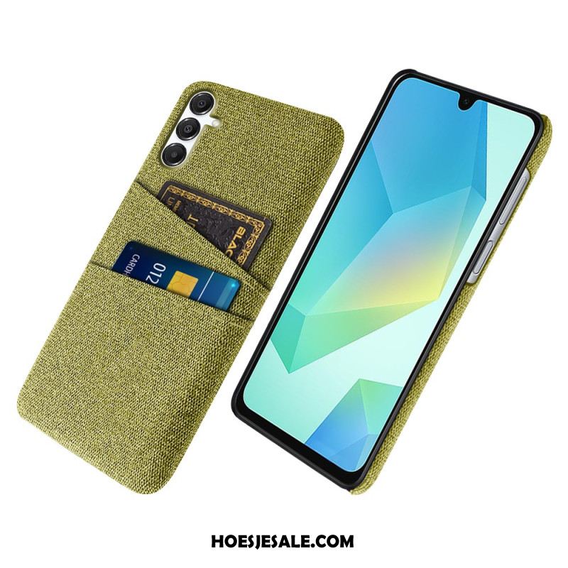 Hoesje Voor Samsung Galaxy A17 4g / 5g Stoffen Kaarthouder