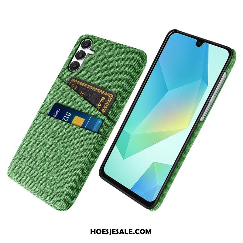 Hoesje Voor Samsung Galaxy A17 4g / 5g Stoffen Kaarthouder