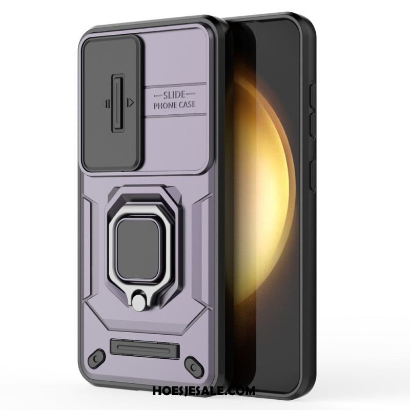 Hoesje Voor Samsung Galaxy S25 5g Duurzame Ringcase Met Camerabeschermer