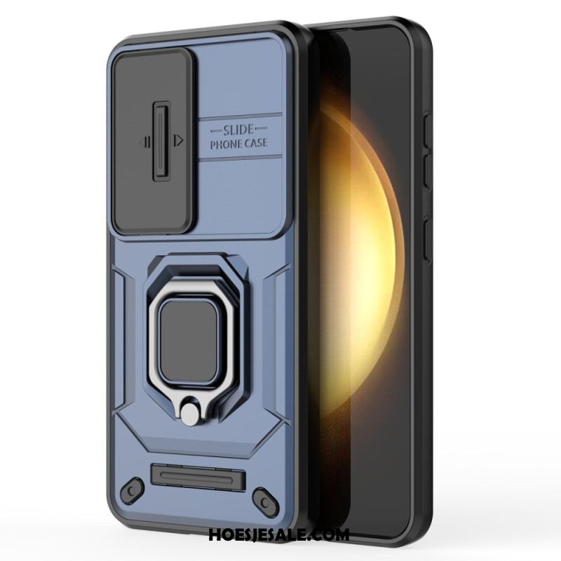 Hoesje Voor Samsung Galaxy S25 5g Duurzame Ringcase Met Camerabeschermer