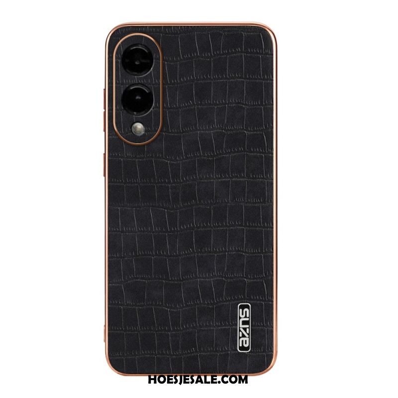 Hoesje Voor Samsung Galaxy S25 5g Edge Azns Krokodillenstijl