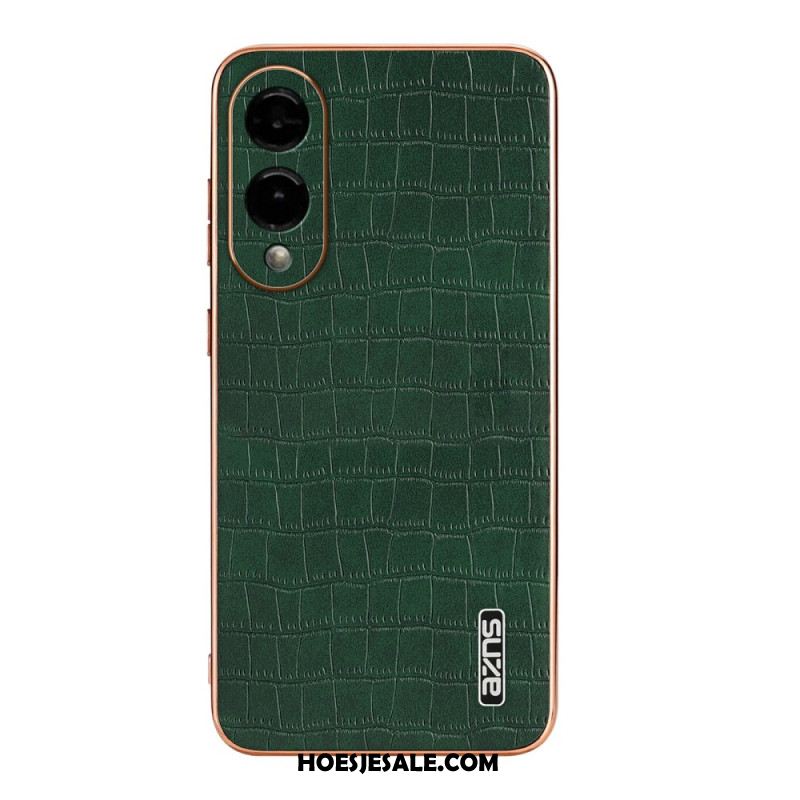 Hoesje Voor Samsung Galaxy S25 5g Edge Azns Krokodillenstijl