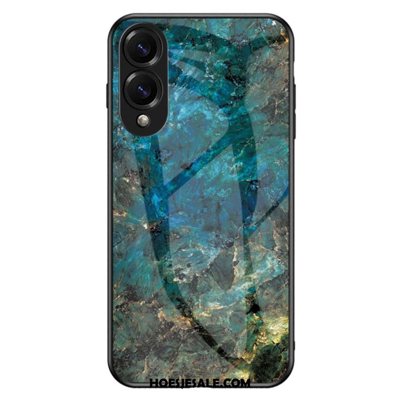 Hoesje Voor Samsung Galaxy S25 5g Edge Gehard Marmerglas