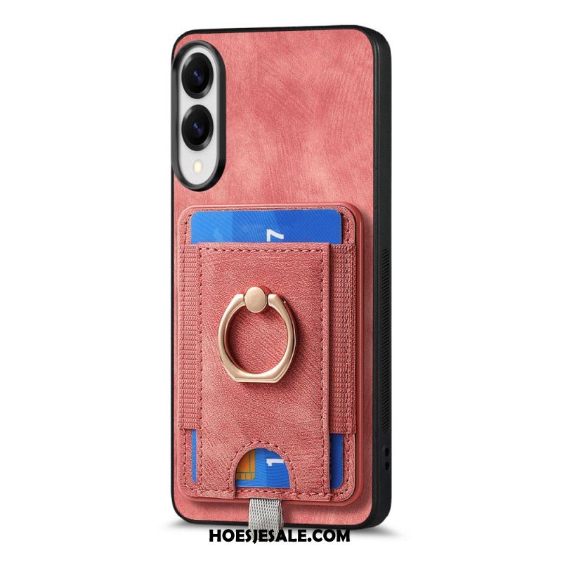 Hoesje Voor Samsung Galaxy S25 5g Edge Magnetisch Met Afneembare Kaarthouder