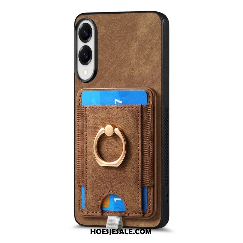 Hoesje Voor Samsung Galaxy S25 5g Edge Magnetisch Met Afneembare Kaarthouder