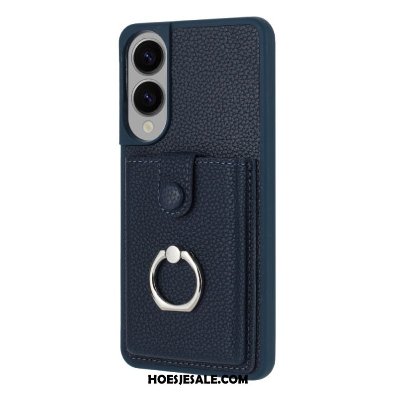 Hoesje Voor Samsung Galaxy S25 5g Edge Ringhouder En Kaarthouder