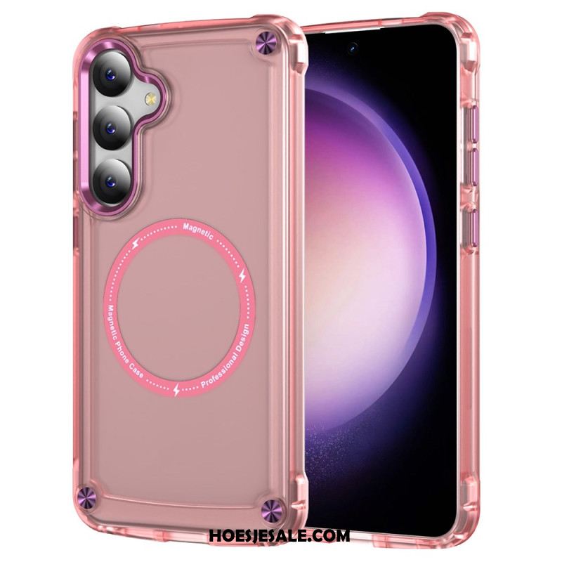 Hoesje Voor Samsung Galaxy S25 5g Robuust Compatibel Met Magsafe