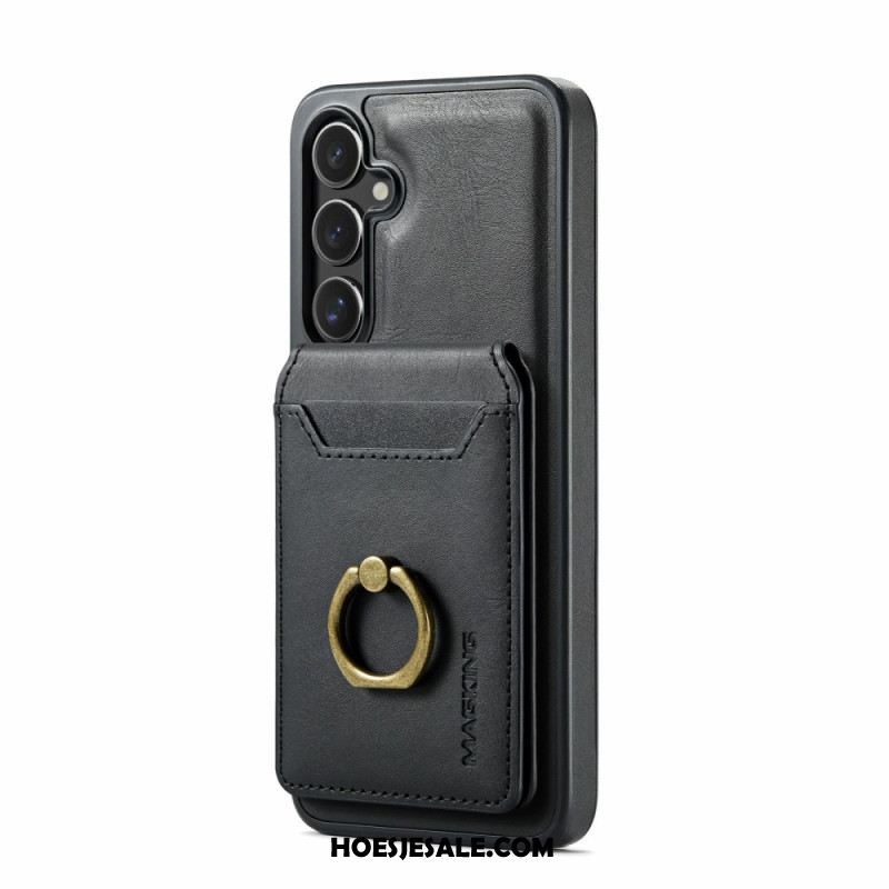 Hoesje Voor Samsung Galaxy S25 Fe Afneembare Magnetische Kaarthouder
