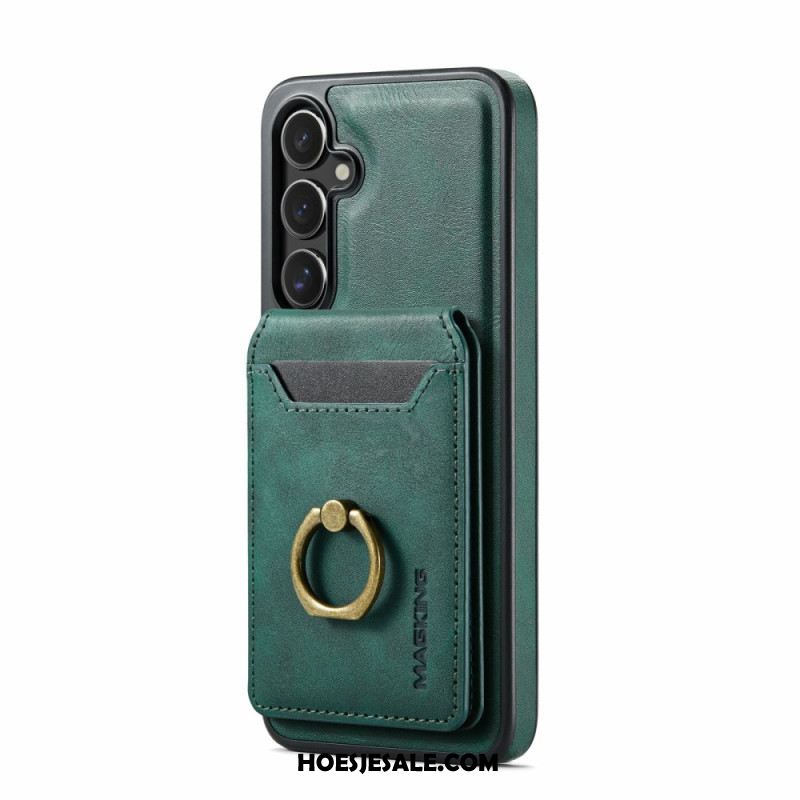 Hoesje Voor Samsung Galaxy S25 Fe Afneembare Magnetische Kaarthouder