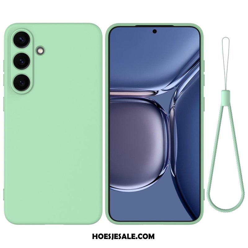 Hoesje Voor Samsung Galaxy S25 Fe Vloeibare Siliconen