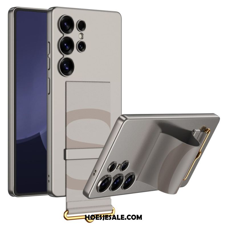 Hoesje Voor Samsung Galaxy S25 Ultra 5g Gkk-bandje En -standaard
