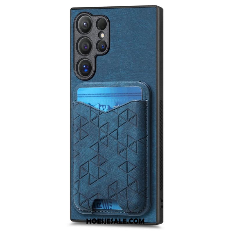 Hoesje Voor Samsung Galaxy S25 Ultra 5g Kaarthouder En -standaard Met Print